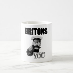 Caneca De Café Britânicos seu país precisam-no - senhor Kitchen
