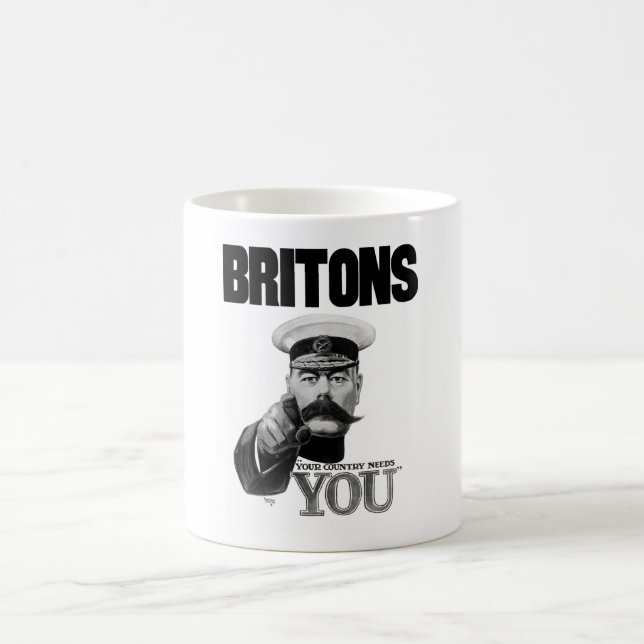 Caneca De Café Britânicos seu país precisam-no - senhor Kitchener (Centro)