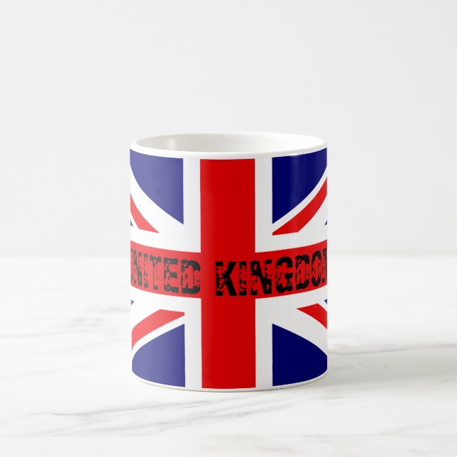 Caneca De Café British Flag Reino Unido (Centro)