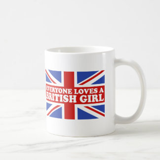 Caneca De Café British Girl