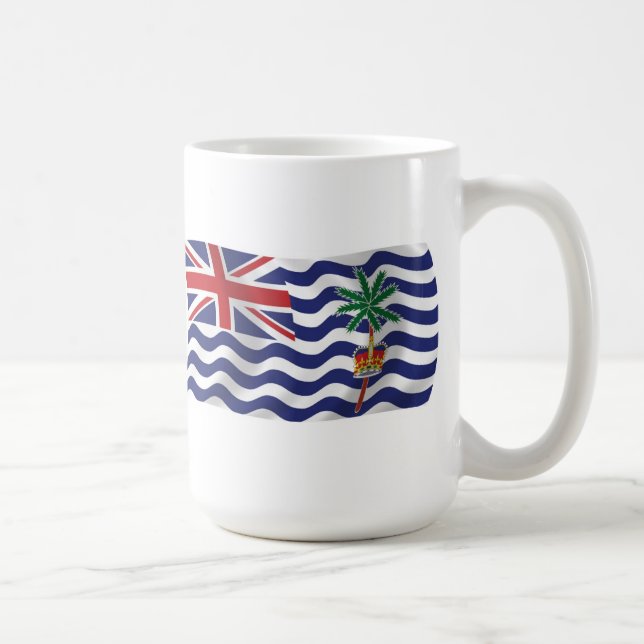 Caneca De Café British Indian Ocean Flag Mug (Direita)