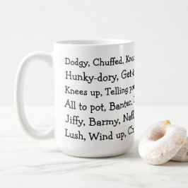 Caneca De Café British Slang