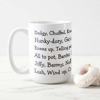 Caneca De Café British Slang