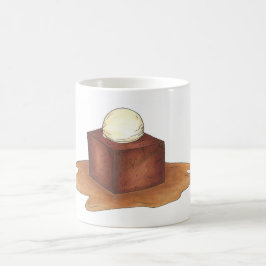 Caneca De Café British Sticky Toffee Pudim Inglês Foodie Mug