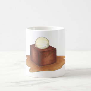 Caneca De Café British Sticky Toffee Pudim Inglês Foodie Mug
