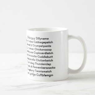 Caneca De Café Britishguy Sillyname, eu significo Benedict