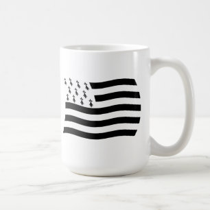 Caneca De Café Brittany Flag Mug