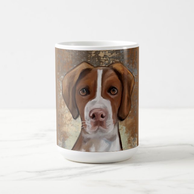 Caneca De Café Brittany Spaniel (Centro)