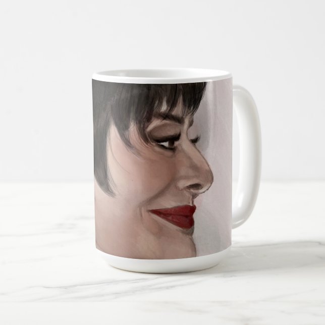 Caneca De Café Broadway Deva Fan Art Collection Mug (Frente Esquerda)