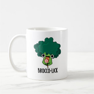 Caneca De Café Brocco lambk Funny Veggie Broccoli Pun