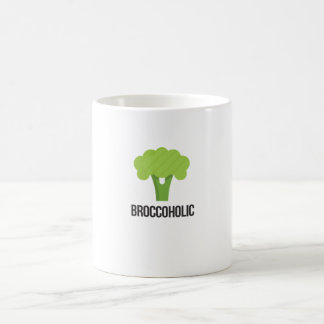 Caneca De Café Broccoholic - objecto indispensável para o Vegan &