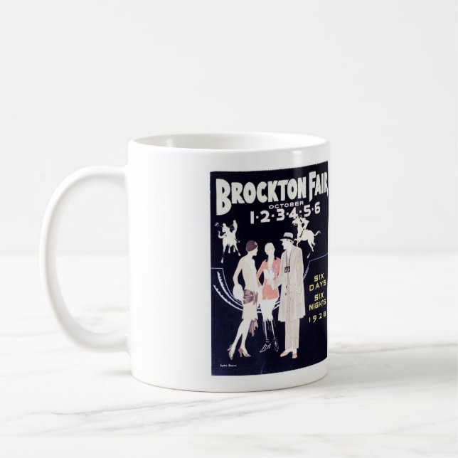 Caneca De Café Brockton Fair 1928 Mug (Esquerda)