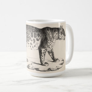 Caneca De Café Brodtmann Leopard Sketch