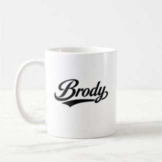 Caneca De Café Brody name first last family gifts