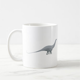 Caneca De Café Brontossauro Dinossauro