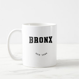 Caneca De Café Bronx New York Black Coffee Mug