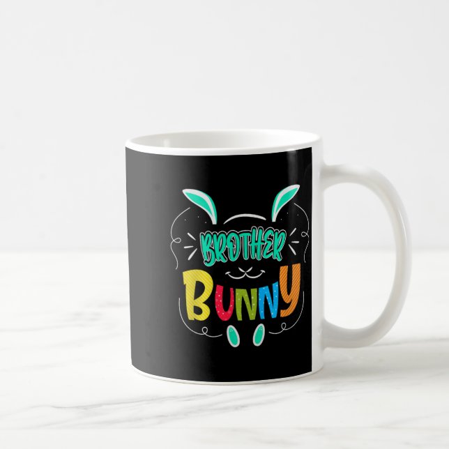 Caneca De Café Brother Bunny Premium Tri-blend  (Direita)
