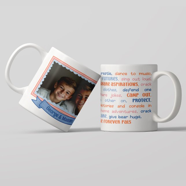 Caneca De Café Brothers Heart Touch & sentimental Coffee Mug (Brothers Heartwarming Bond/ Gift for your brother)