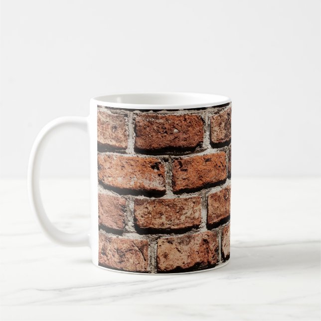 Caneca De Café Brown brick wall on daylight (Esquerda)