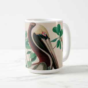 Caneca De Café Brown Pelican Birds of America Audubon Impressão