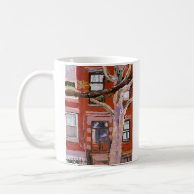Caneca De Café Brownstone Brooklyn, Brownstone Brooklyn (Esquerda)