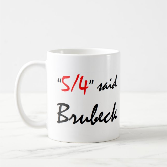 Caneca De Café brubeck disse (Esquerda)