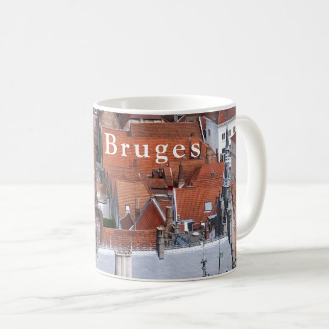 Caneca De Café Bruges #22 (Frente Esquerda)