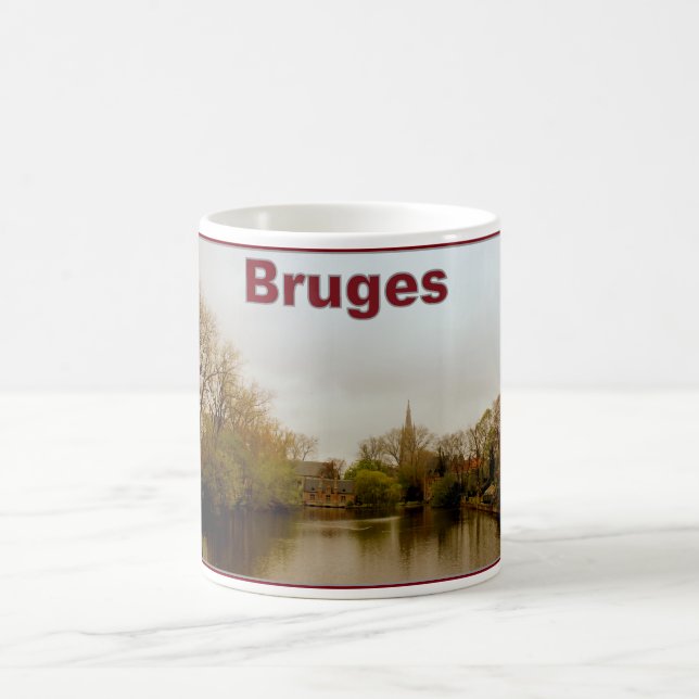 Caneca De Café Bruges souvenir (Centro)