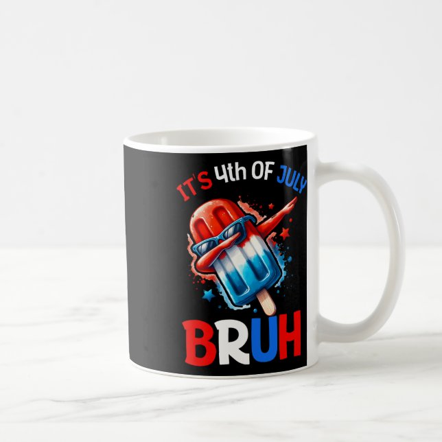 Caneca De Café Bruh 4 De Julho Meninos 4 De Julho (Direita)