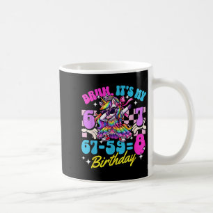 Caneca De Café Bruh 67-598 Aniversário de 8 anos Princesa Unicórn