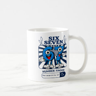 Caneca De Café Bruh 67 Seis Sete 6-7 Talian Brainrot Meme Para Cr