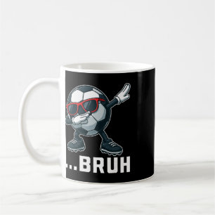 Caneca De Café Bruh Dabbing Futebol Ll Rapazes Divertidos Homens 