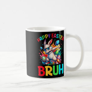 Caneca De Café Bruh Easter Ovos Meninos Crianças Páscoa Coelhinho