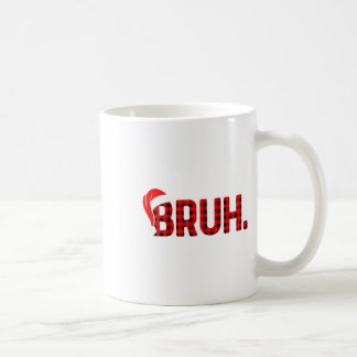 Caneca De Café Bruh Engraçado Xadrez de Natal Adolescentes Rapaze