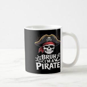 Caneca De Café Bruh, eu sou uma fantasia de Halloween Preguiçosa