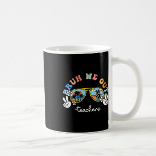 Caneca De Café Bruh, Ficamos Engraçados No Dia Passado De Profess