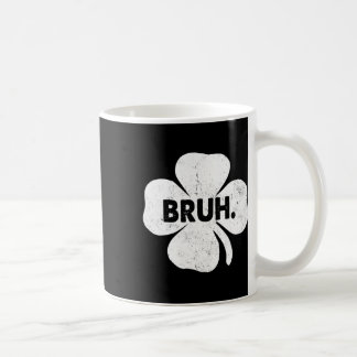 Caneca De Café Bruh Meme Engraçado Dizendo "Bro Adolescente Menin