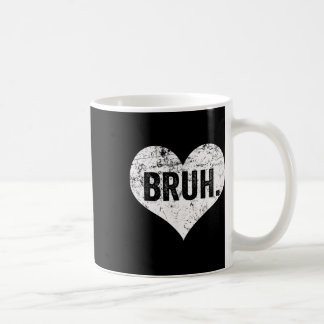Caneca De Café Bruh Meme Engraçado Dizendo Bro Saudando Jovens Va
