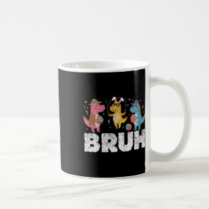 Caneca De Café Bruh Memória Dia da Páscoa Engraçado Ovos Coelhinh