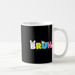 Caneca De Café Bruh Memória Dia da Páscoa Engraçado Ovos Engraçad