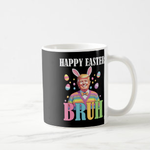 Caneca De Café Bruh Páscoa Dia Engraçado Coelho Coelho Felz pasco
