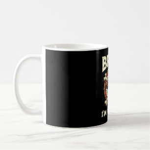 Caneca De Café Bruh uma caveira de pirata humor engraçado de Hall