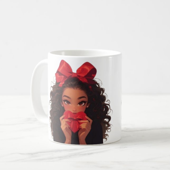 Caneca De Café Brunette Bestie Mug (Frente Esquerda)