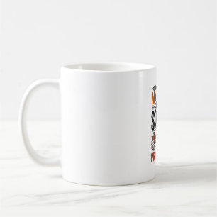 Caneca De Café Bruxa de Enfermeira Praticante Engraçada Roupas de