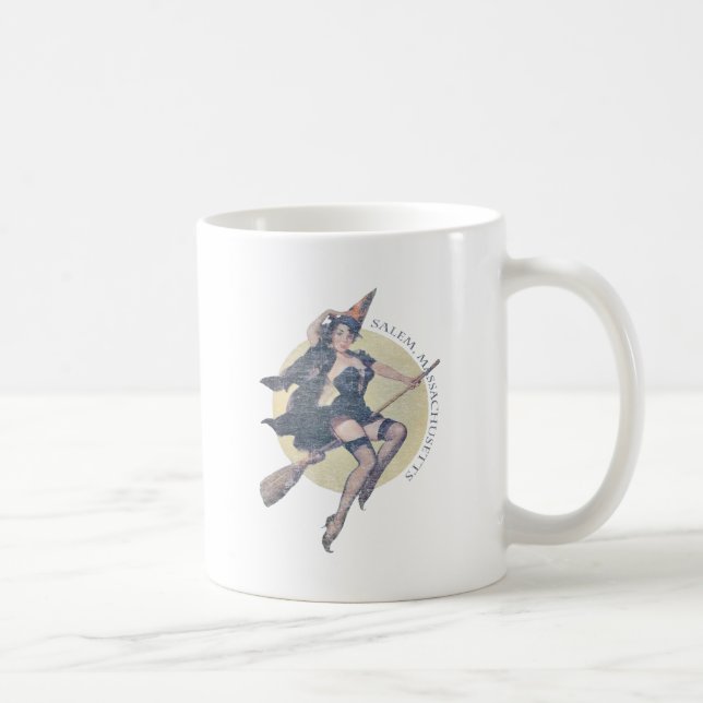 Caneca De Café Bruxa de Salem (Direita)