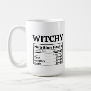 Caneca De Café Bruxa de Tarot Astrólogos Amantes da Magia Feminis