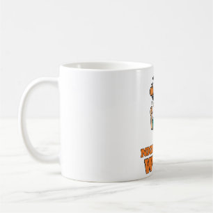 Caneca De Café Bruxa do Turno da Noite Camisa de Halloween Enferm