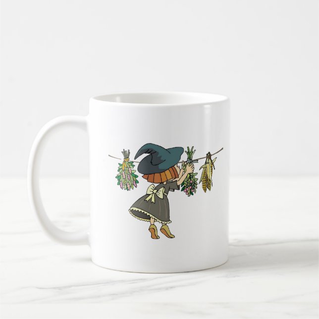Caneca De Café Bruxa Herbal da Kitchen (Esquerda)