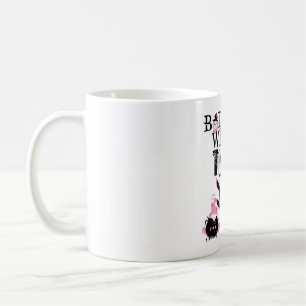 Caneca De Café Bruxa Má na Cidade Rosa e assustadora