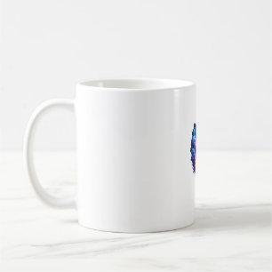 Caneca De Café Bruxa Mística Mística Mística de Halloween de Gato